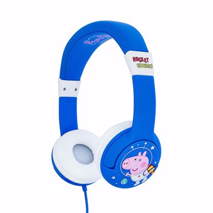 Picture of OTL OTL Peppa Pig Rocket George Junior Headphones in Blue/White
